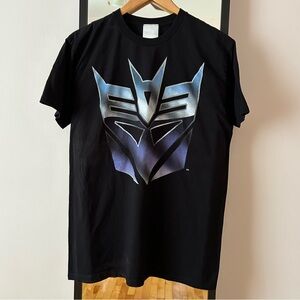 Vintage 2011 Transformers Decepticon movie promo tee shirt Hasbro Alstyle